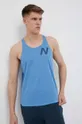 Μπλουζάκι για τρέξιμο New Balance Graphic Impact Run μπλε