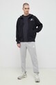 New Balance tricou din bumbac MT23567PHM negru SS23