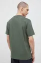 Bavlnené tričko New Balance zelená