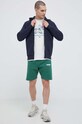 New Balance t-shirt bawełniany MT31560SST beżowy SS23