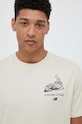 New Balance tricou din bumbac bej MT31561BE