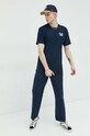 Vans t-shirt bawełniany VN00003MNVY1 granatowy SS23
