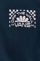 Vans t-shirt bawełniany VN00003MNVY1 granatowy