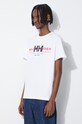 Bavlnené tričko Helly Hansen biela 53936