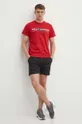 Helly Hansen t-shirt bawełniany czerwony