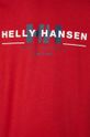 Хлопковая футболка Helly Hansen 53936 красный