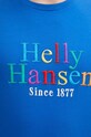 Хлопковая футболка Helly Hansen 53936 голубой