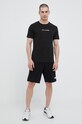 Βαμβακερό μπλουζάκι Helly Hansen 53936 μαύρο AW24