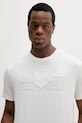 Bavlnené tričko Gant biela 2003140