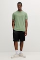 Bavlnené tričko Gant 2003140 zelená SS25