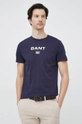 granatowy Gant t-shirt bawełniany