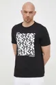 чорний Бавовняна футболка Michael Kors