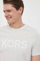 Bavlnené tričko Michael Kors sivá CS351IGFV4