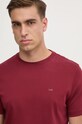 Michael Kors t-shirt bawełniany bordowy CF15FJ2C93