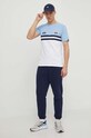 Ellesse t-shirt bawełniany Venire SHR08507 niebieski SS24
