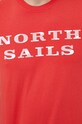 Хлопковая футболка North Sails 692838 красный