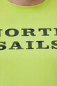 Бавовняна футболка North Sails 692838 зелений