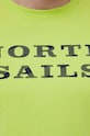 Bavlnené tričko North Sails 692838 zelená