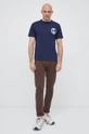 North Sails t-shirt in cotone blu navy