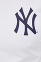 47 brand t-shirt bawełniany MLB New York Yankees biały BU017TMBECT587291WW