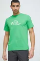 zielony Karl Lagerfeld t-shirt bawełniany Męski