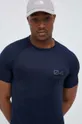 mornarsko modra Kratka majica za vadbo 4F