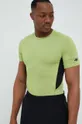 Kratka majica za vadbo 4F zelena