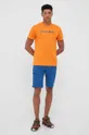 Mammut t-shirt sportowy Trovat Logo pomarańczowy