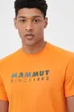 oranžna Športna kratka majica Mammut Trovat Logo