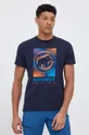 mornarsko plava Sportska majica kratkih rukava Mammut Trovat