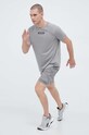 Hummel t-shirt treningowy hmlTE TOPAZ T-SHIRT 213475 szary AW24