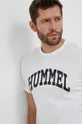 білий Бавовняна футболка Hummel