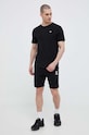 Hummel t-shirt bawełniany 219026 czarny SS23