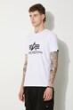 Odjeća Pamučna majica Alpha Industries 100501.09 bijela
