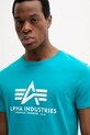 Alpha Industries cotton t-shirt blue 100501.09