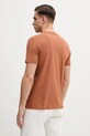 Odzież Alpha Industries t-shirt bawełniany 100501.09 brązowy