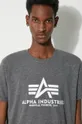Bombažna kratka majica Alpha Industries Moški