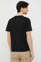 Abbigliamento Alpha Industries t-shirt in cotone Basic T-Shirt Foil Print 100501FP.365 nero
