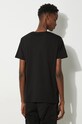 Clothing Alpha Industries cotton t-shirt Basic T-Shirt Foil Print 100501FP.365 black