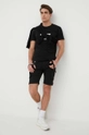 Alpha Industries cotton t-shirt Basic T-Shirt Foil Print black