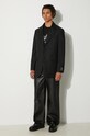 Βαμβακερό μπλουζάκι Alpha Industries 100501FP.530 μαύρο AW23