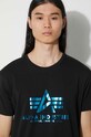 Alpha Industries cotton t-shirt 100501FP.583 black