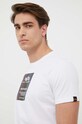 Alpha Industries t-shirt bawełniany biały 126501RR.09