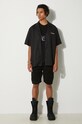 Памучна тениска Alpha Industries 178501RR.03 черен SS23