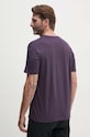 Одежда Хлопковая футболка Alpha Industries 188505.03 фиолетовой