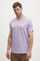 Alpha Industries t-shirt bawełniany fioletowy 188505.03