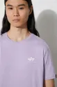 violet Alpha Industries cotton t-shirt