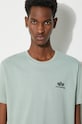 Alpha Industries t-shirt in cotone 188505.03 verde