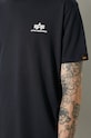 Alpha Industries tricou din bumbac Basic T Small Logo 188505.07 bleumarin