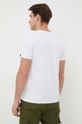 Odzież Alpha Industries t-shirt bawełniany Basic T Small Logo 188505.09 biały